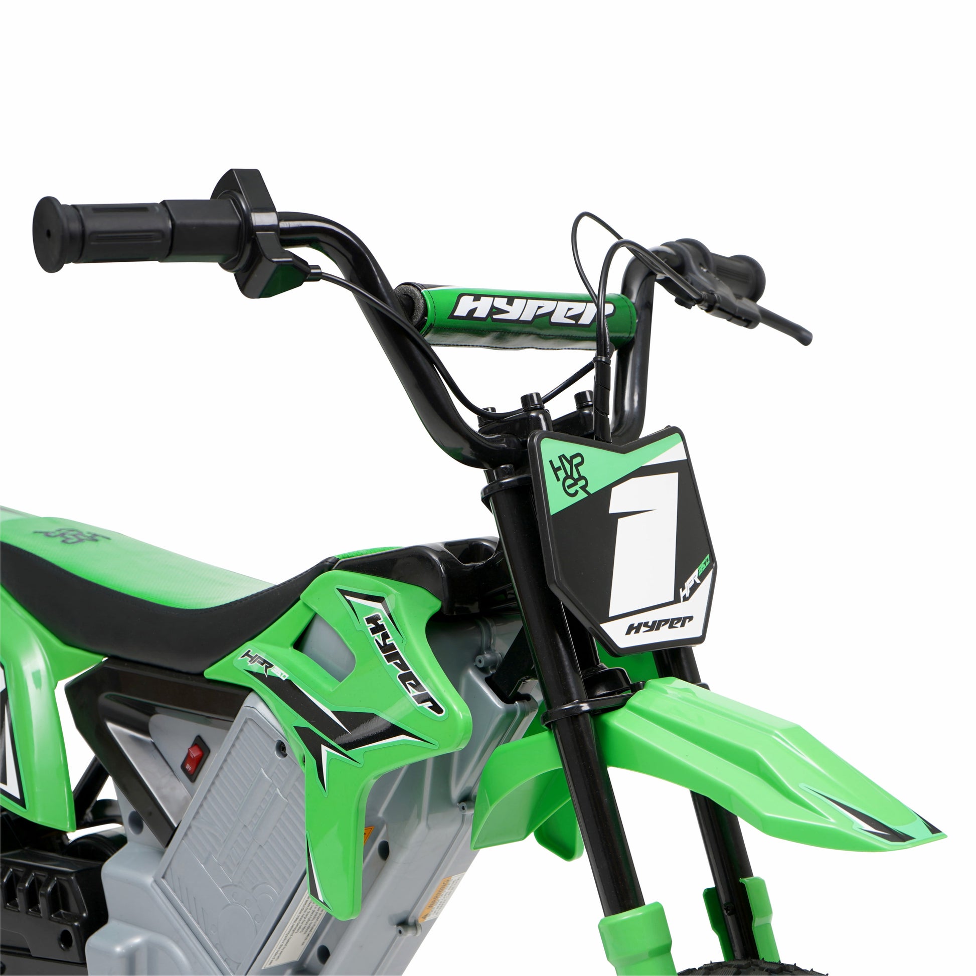, HPR350 24V Electric Dirt Bike, Children Ages 13+, up to 14 MPH, Green