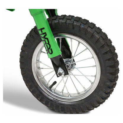 , HPR350 24V Electric Dirt Bike, Children Ages 13+, up to 14 MPH, Green