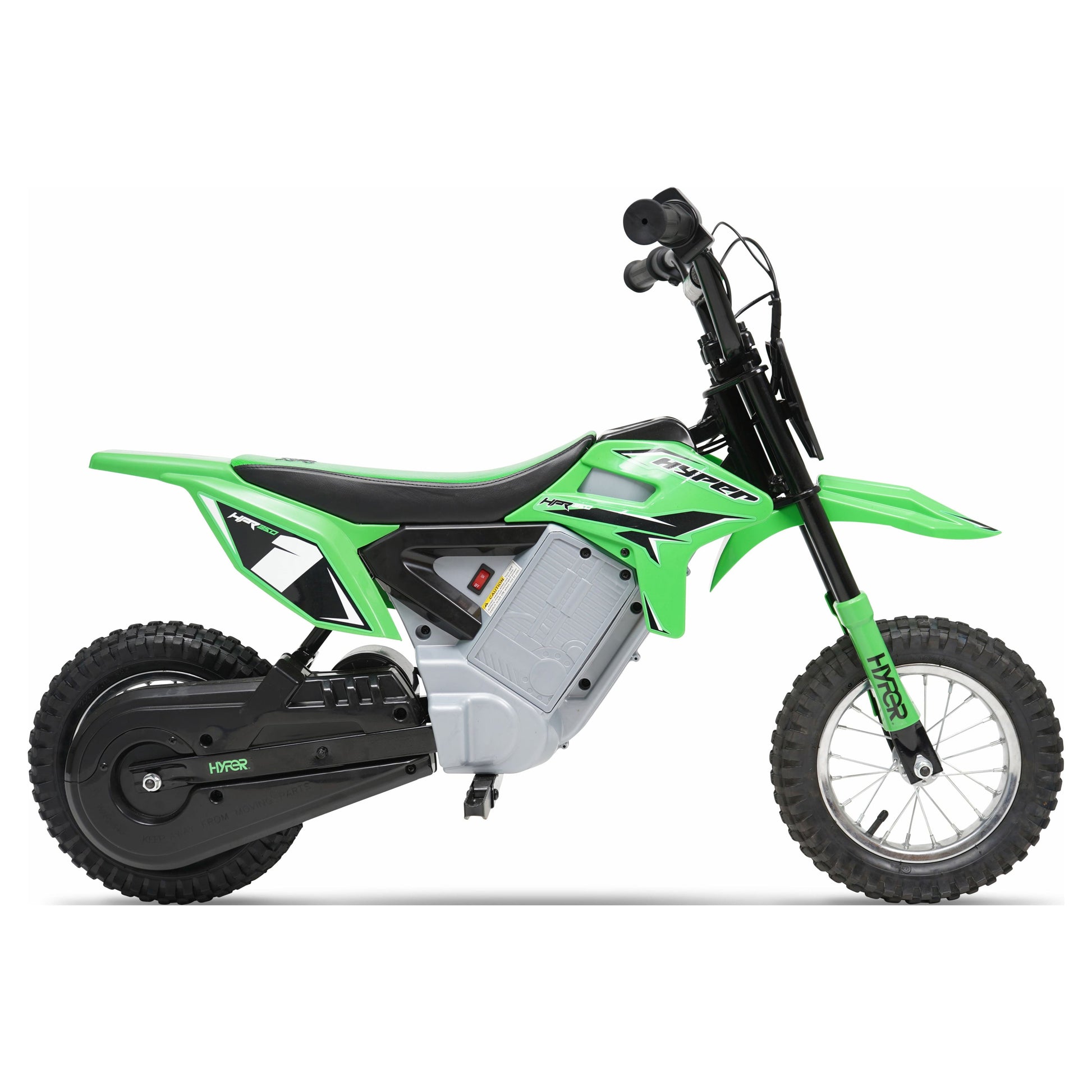 , HPR350 24V Electric Dirt Bike, Children Ages 13+, up to 14 MPH, Green